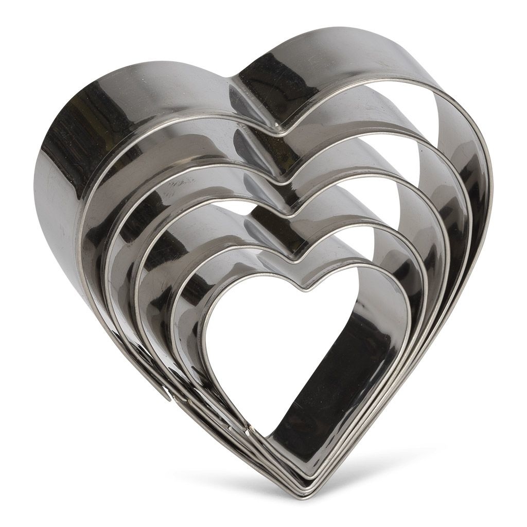 Ensemble d'emporte-pièces en acier inoxydable, moules à strass en métal,  forme géométrique, carré, cœur